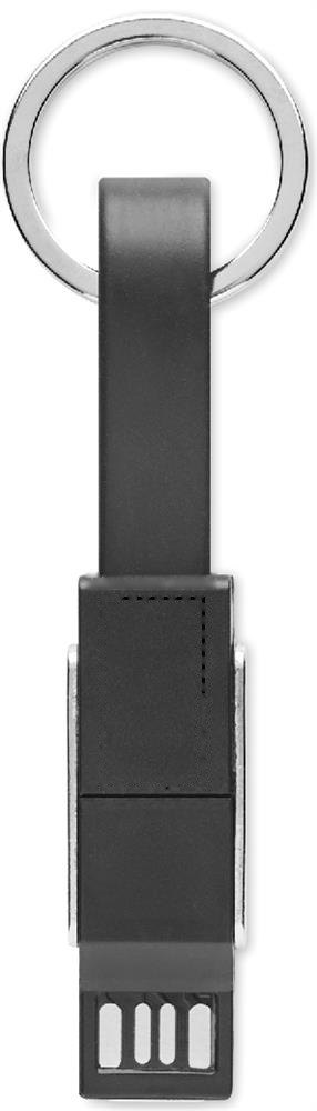 KEY C - Sleutelhanger met 4 in 1 kabel — drukvlak zijde 2 deel 1