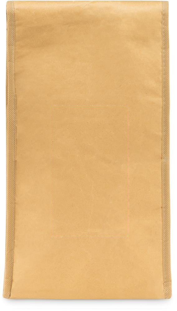 PAPERLUNCH - Papieren lunchtas — drukvlak achterzijde