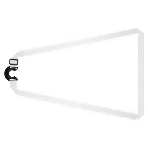 Lian sublimatie RPET lanyard met flessenhouder — drukvlak rondom, rug