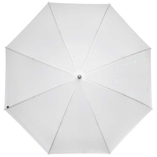 Romee 30'' windproof gerecyclede PET golfparaplu — drukvlak 3de paneel