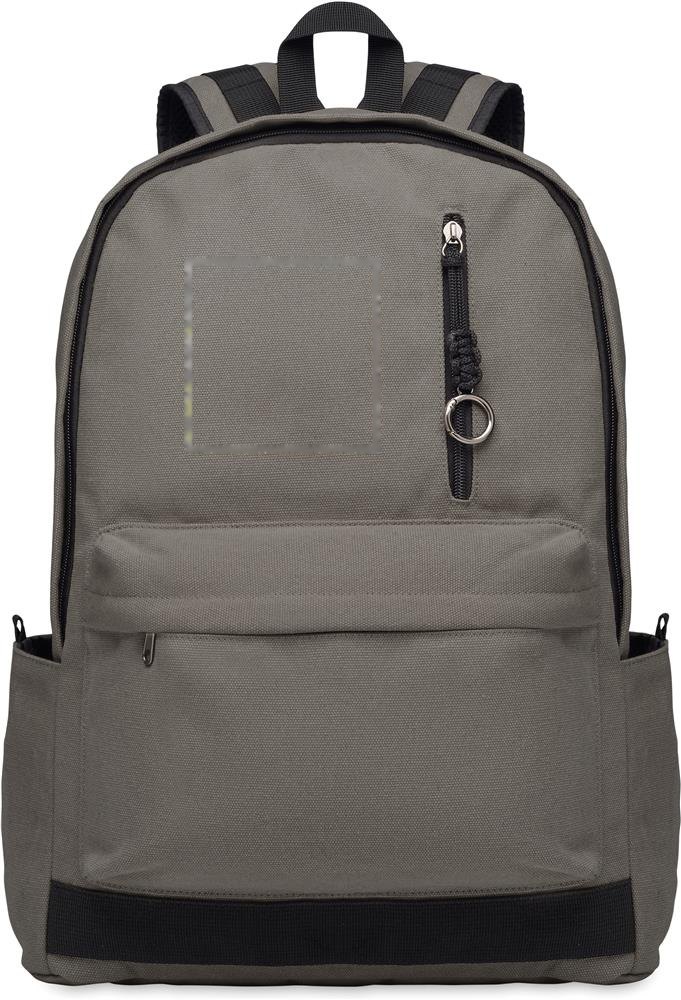 LEIRUR - 15 inch laptop rugzak — drukvlak voorzijde