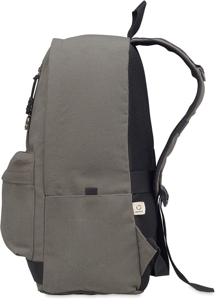 LEIRUR - 15 inch laptop rugzak — drukvlak rechts vak