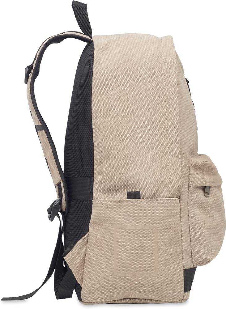 LEIRUR - 15 inch laptop rugzak — drukvlak links vak