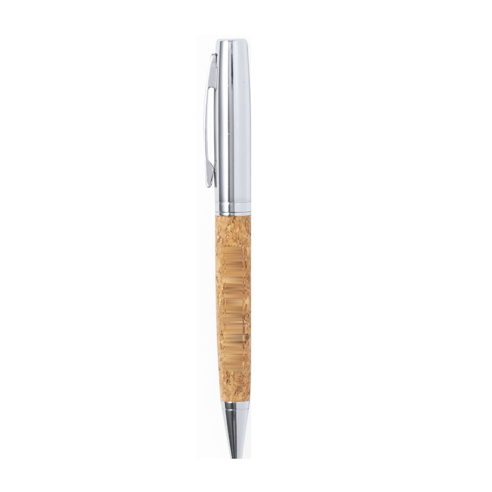 Pen Fitin — drukvlak op de kurken houder