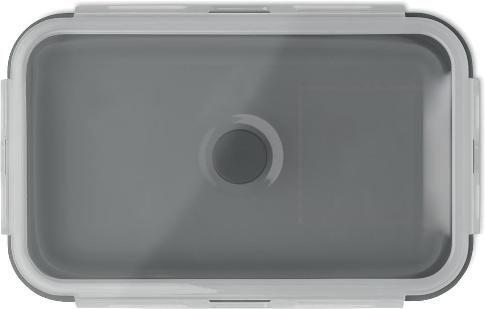 KOLAPSO - Inklapbare siliconen lunchbox — drukvlak deksel zijde 3