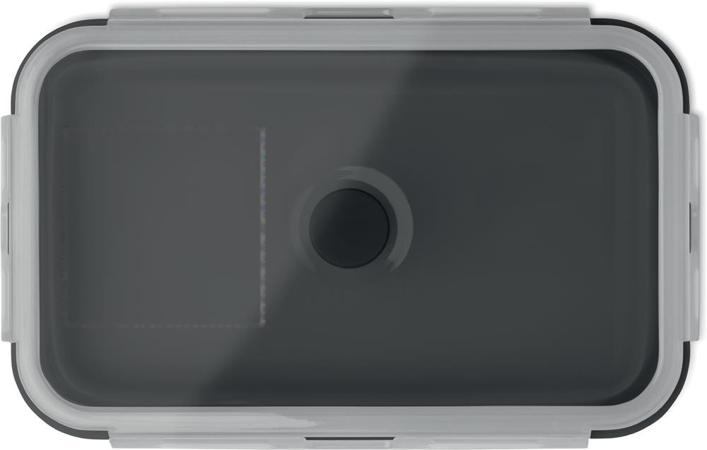 KOLAPSO - Inklapbare siliconen lunchbox — drukvlak deksel zijde 4