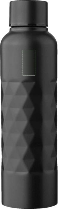 Drinkfles Talin | Gerecycled | 800 ml — drukvlak achterzijde
