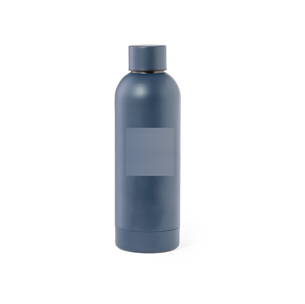Fles Pigot — drukvlak vierkant op de zijkant