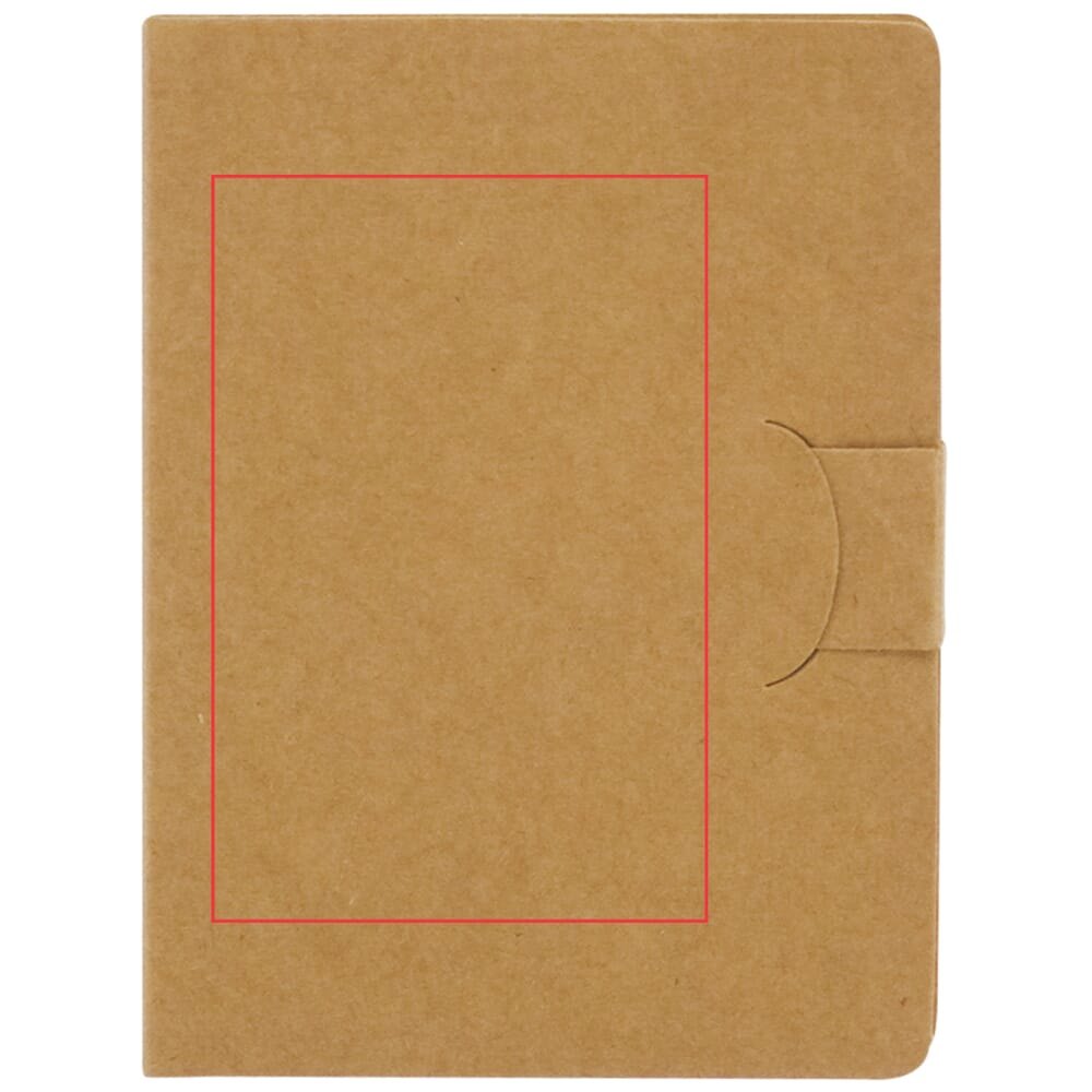 Notitieboek — drukvlak voorzijde