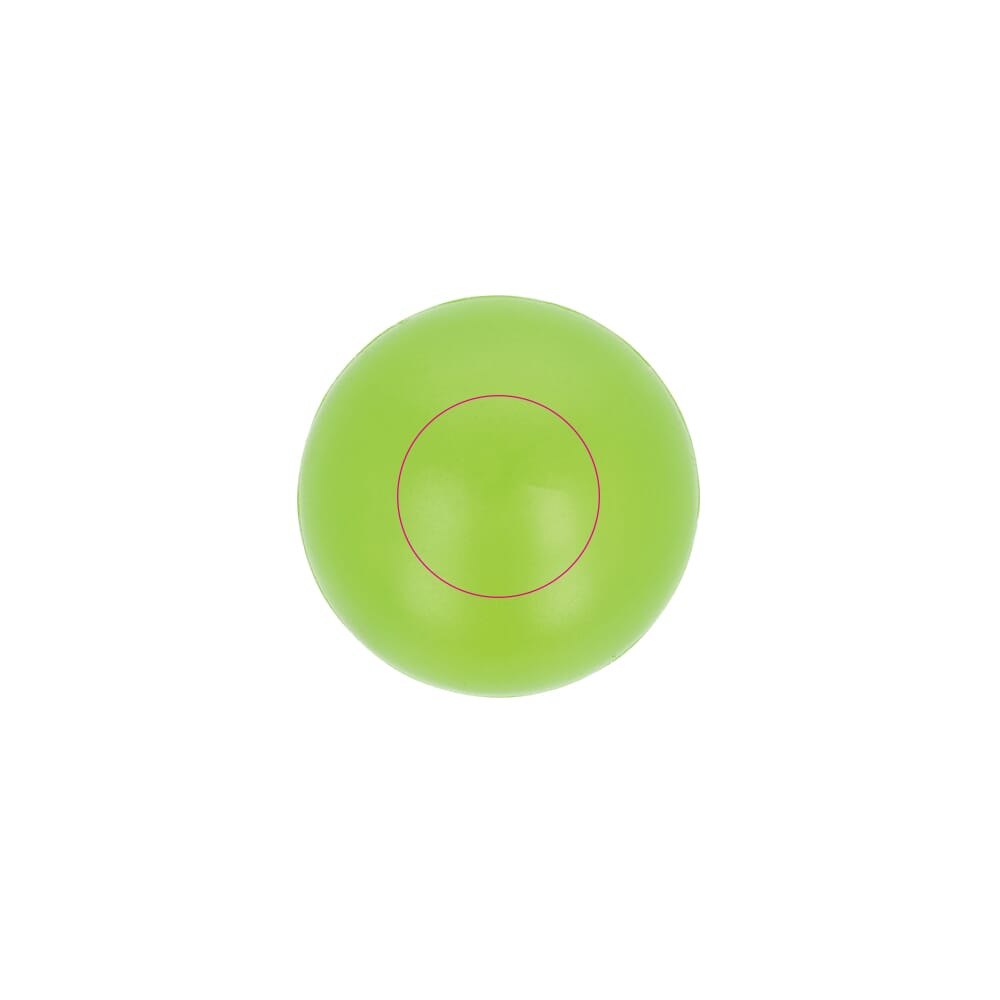 Anti-stress bal Ø 6cm — drukvlak in het midden