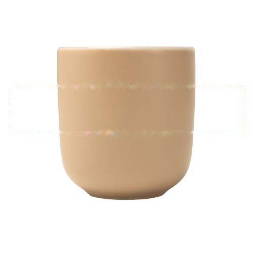 Male keramische espressokopjes van 90 ml met matte afwerking, set van 2 — drukvlak 1ste beker