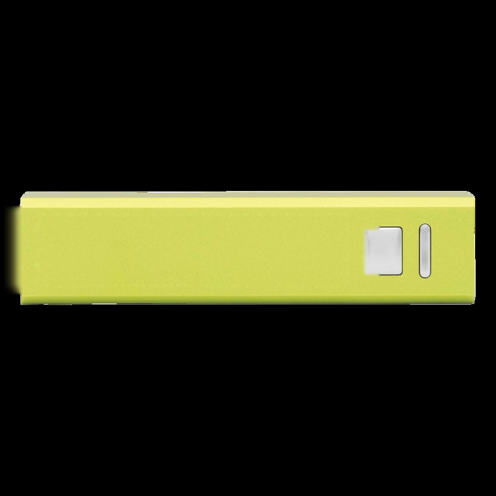 ENDURANCE - Powerbank — drukvlak gecentreerd op de bovenzijde naast de button