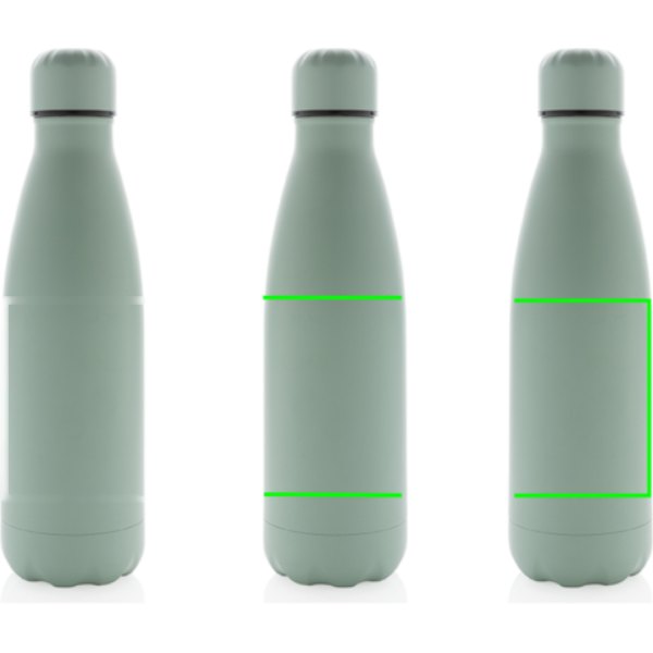 Unikleur vacuüm geïsoleerde roestvrijstalen fles 500 ml — drukvlak artikel