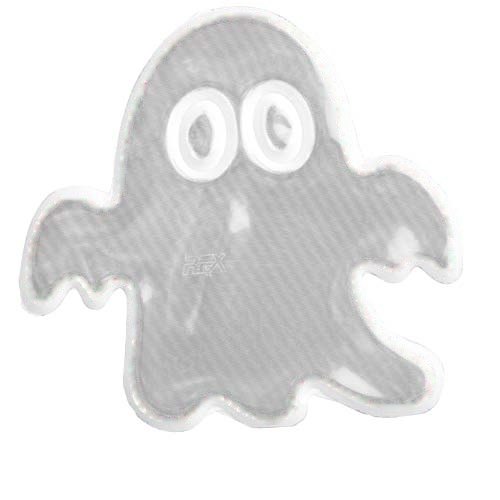 RFX™ Reflecterende sticker geest medium — drukvlak voorkant (op reflecterende laag)