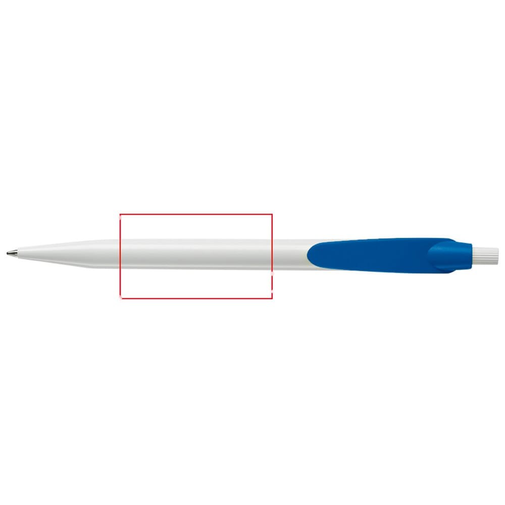 Balpen Cosmo hardcolour — drukvlak verlengde van de clip