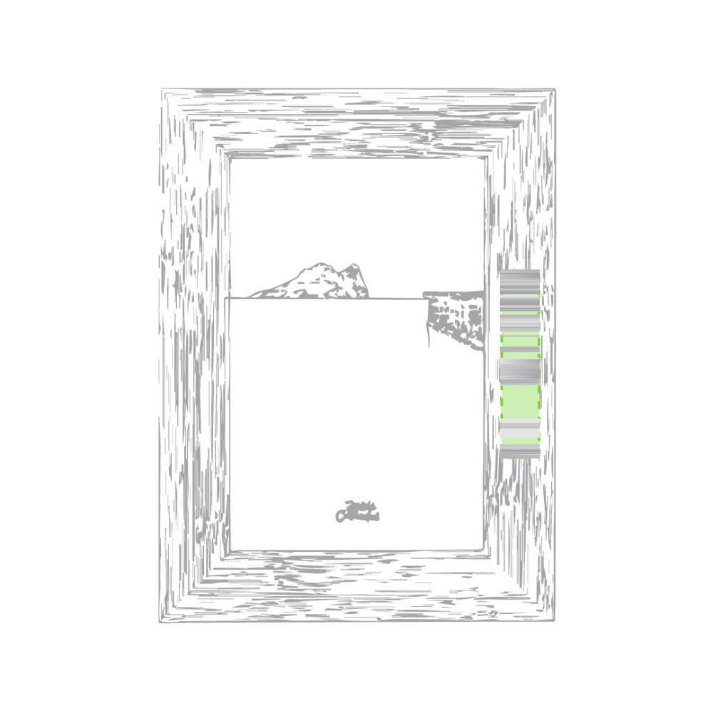 Fotolijst Liban — drukvlak frame zijde 1
