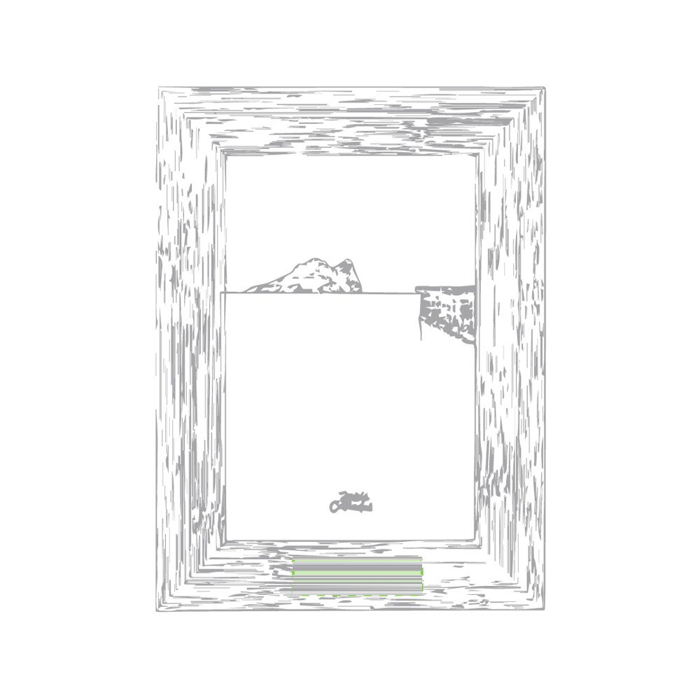 Fotolijst Liban — drukvlak frame zijde 4