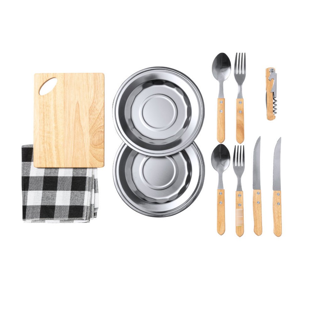 Picnic Set Scotty — drukvlak handvat onderste vork