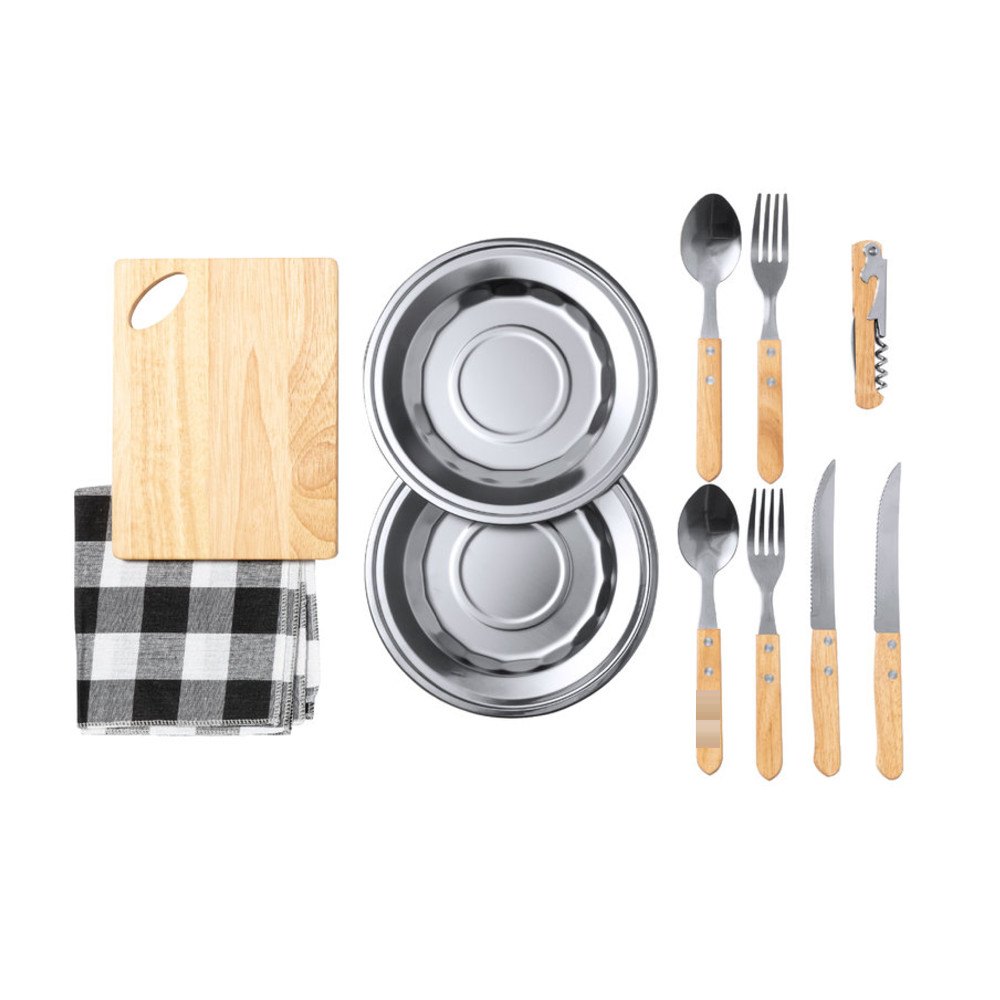 Picnic Set Scotty — drukvlak handvat onderste lepel