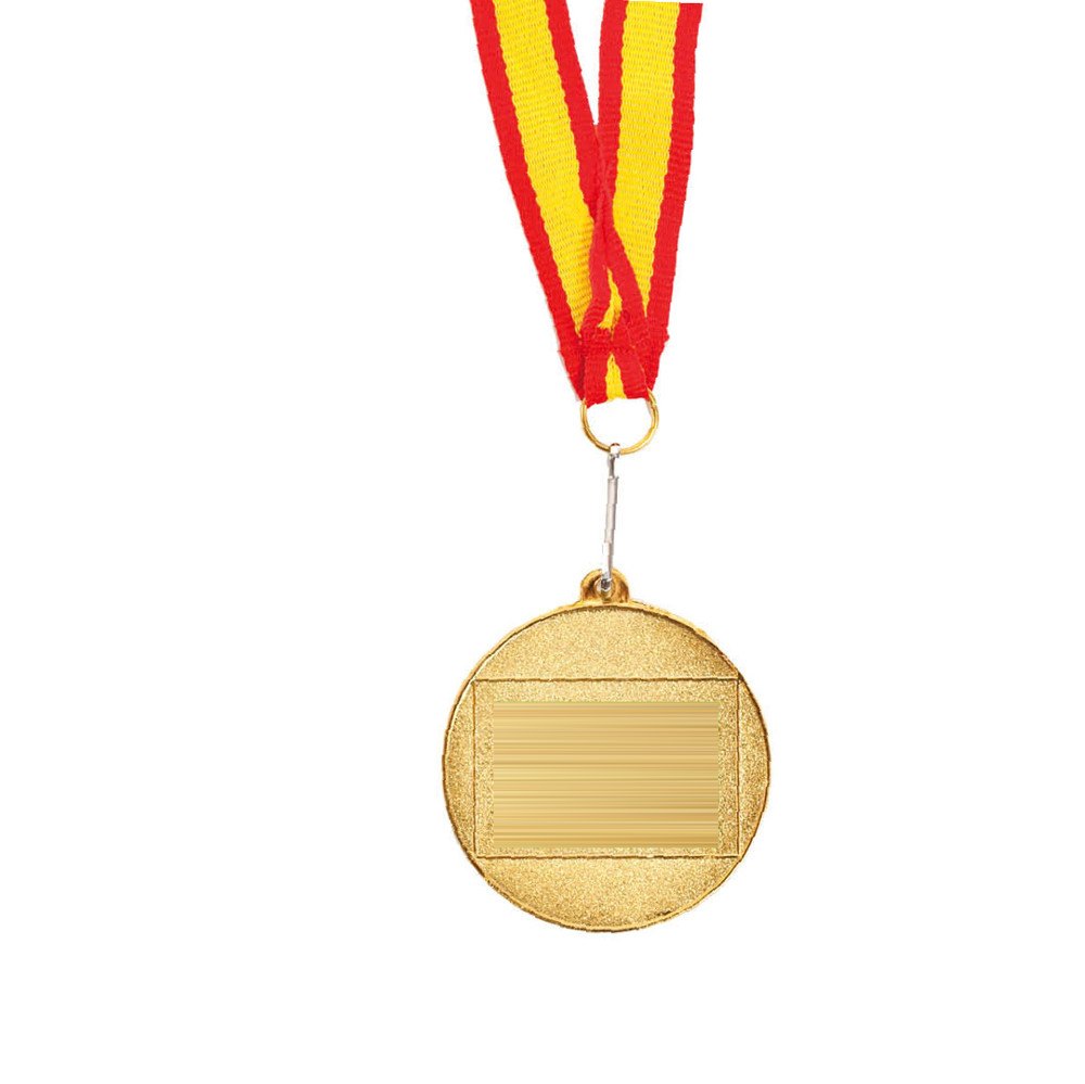 Medaille Corum — drukvlak op de achterkant van de medaillie