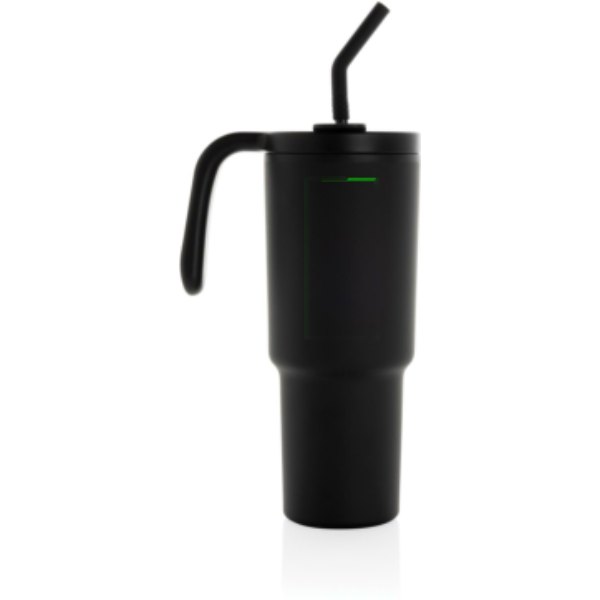 Graphic 360 RCS recycled beker 900ml — drukvlak artikel achterzijde boven