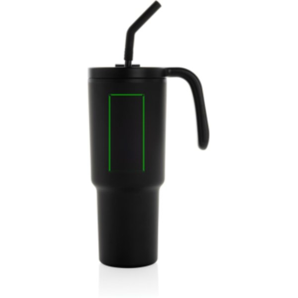 Graphic 360 RCS recycled beker 900ml — drukvlak artikel voorzijde boven