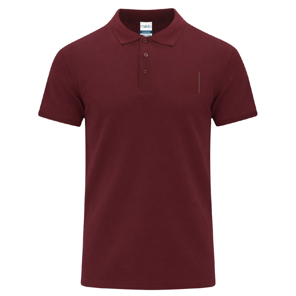 Volwassene Kleuren T-Shirt Chaplin — drukvlak linkerborst