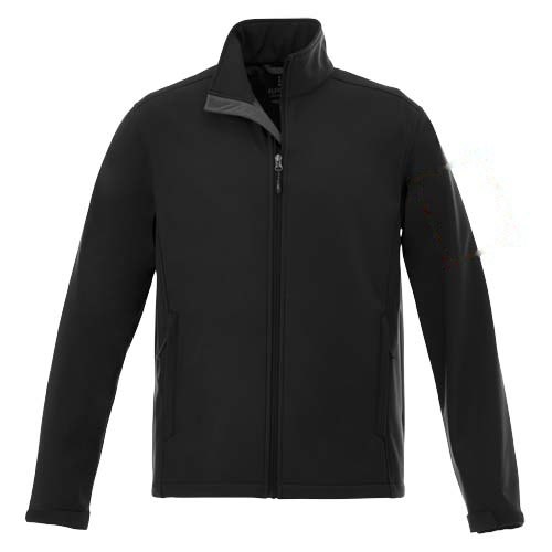 Maxson softshell heren jas — drukvlak linker bicep