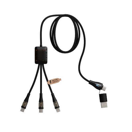 SCX.design C55 65W kabel en adapterset — drukvlak beide zijden