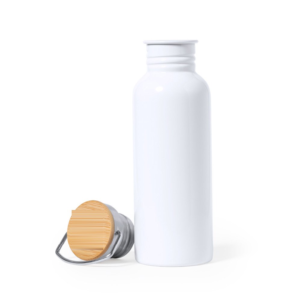 Sublimatie Fles Preuk — drukvlak op de dop