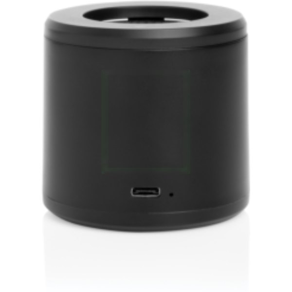 Magpulse RCS rplastic 3W-luidspreker met magnetische houder — drukvlak artikel achterzijde