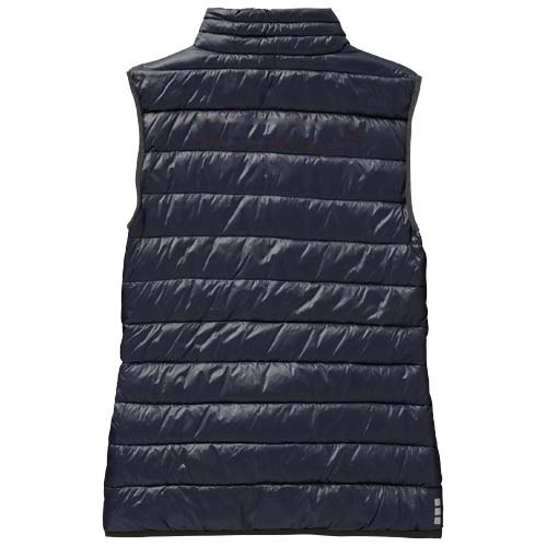 Scotia lichtgewicht donzen dames bodywarmer — drukvlak impact hoog op de achterzijde