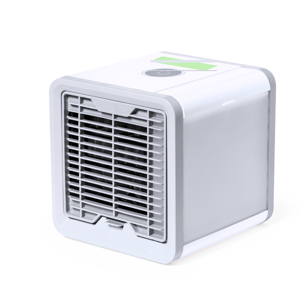 Mini Airconditioner Janek — drukvlak bovenop naast de knop