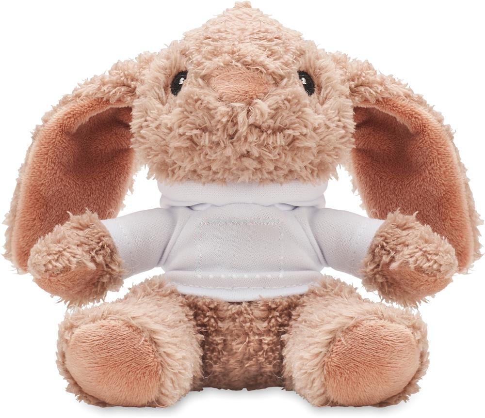 BUNNY - Pluchen konijn — drukvlak voorzijde