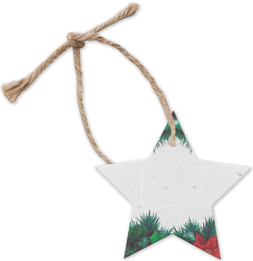 STARSEED - Zaadpapier kerstornament — drukvlak voorzijde