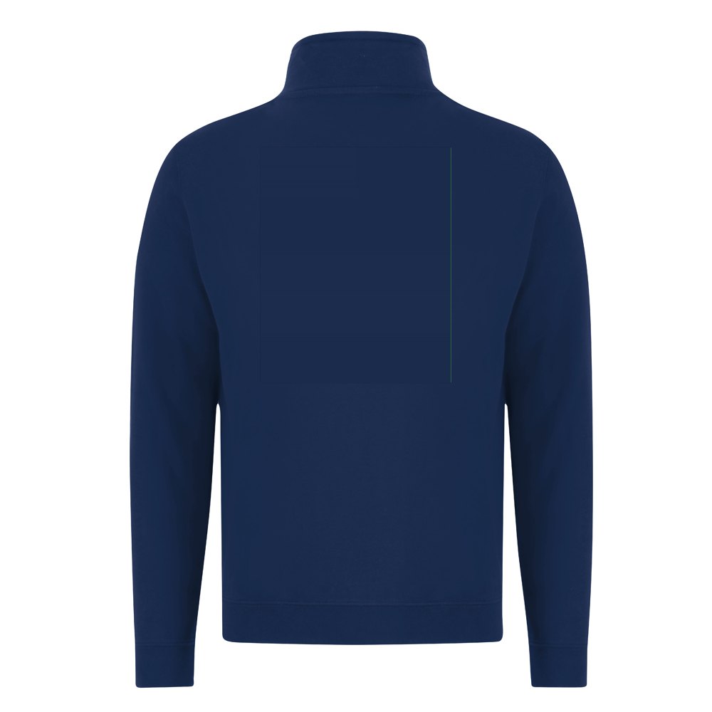 Volwassene Sweatshirt Galaxy — drukvlak midden achterzijde