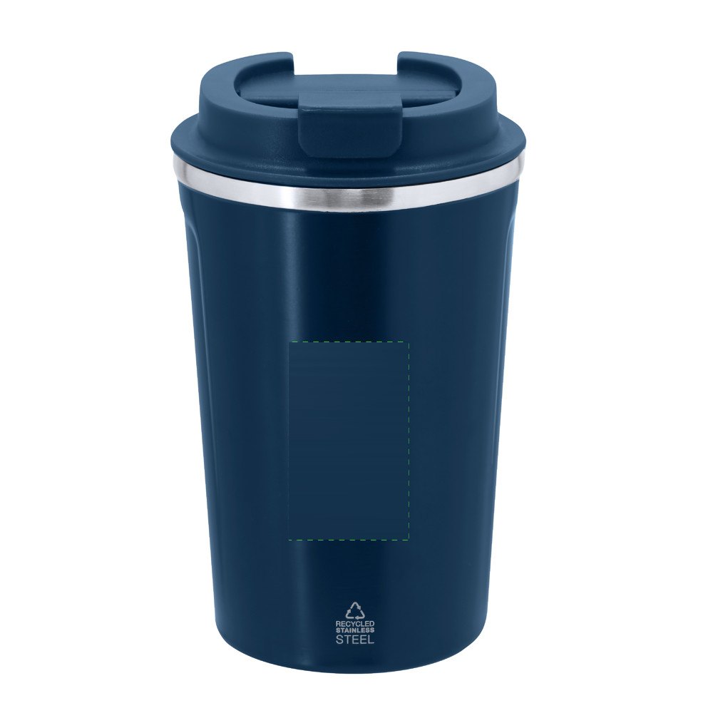 Beker-Fles Karnix — drukvlak voorzijde boven logo