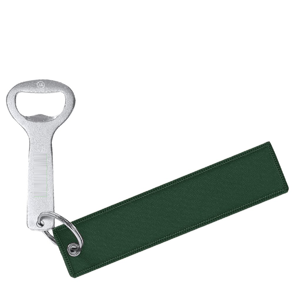 Sleutelhanger Opener Kudot — drukvlak achterzijde metalen handvat