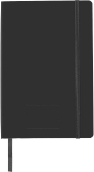 Notitieboek Mireia | Gerecycled PU | A5 | Gelinieerd — drukvlak voorzijde