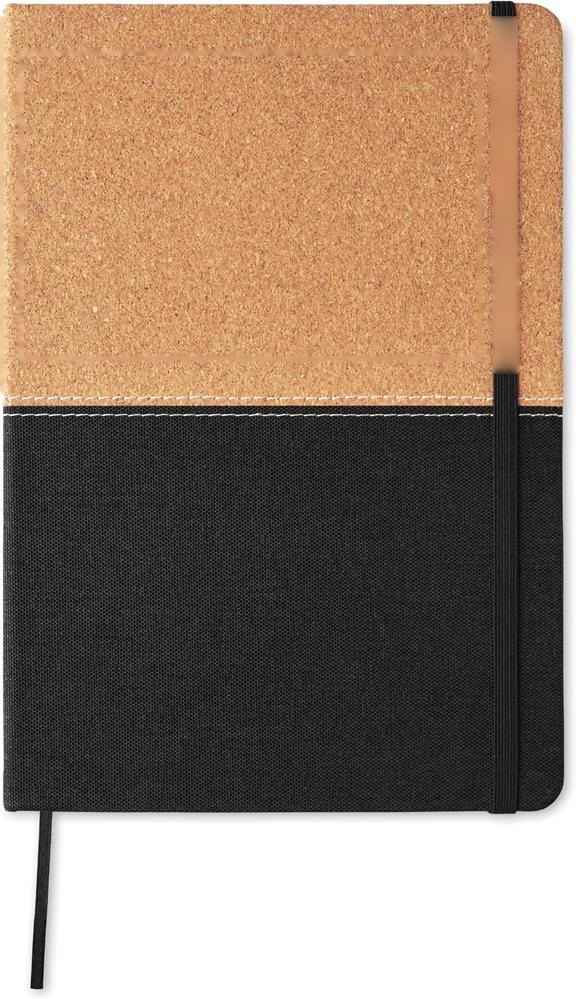 CADEAU - 3-delige geschenkset in doos — drukvlak notebook zijde 1