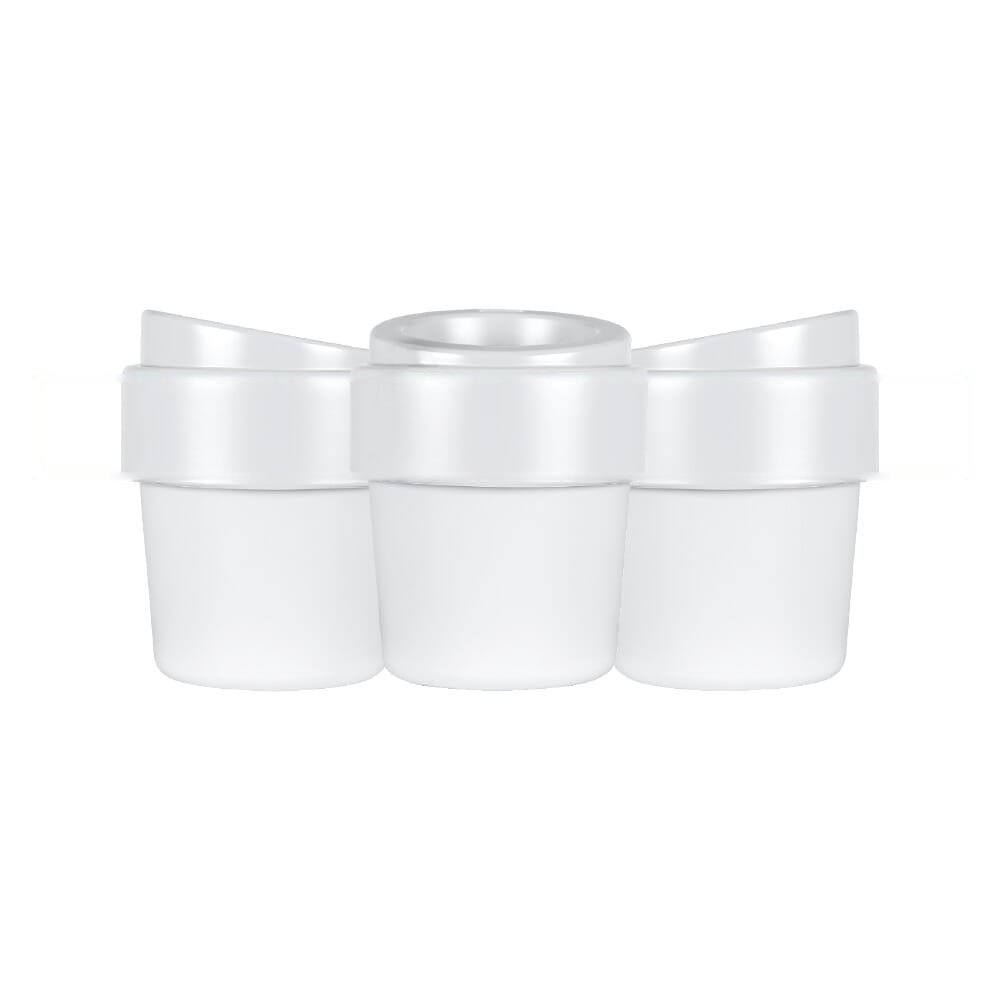 Koffiebeker Hot-but-cool met deksel 240ml — drukvlak deksel