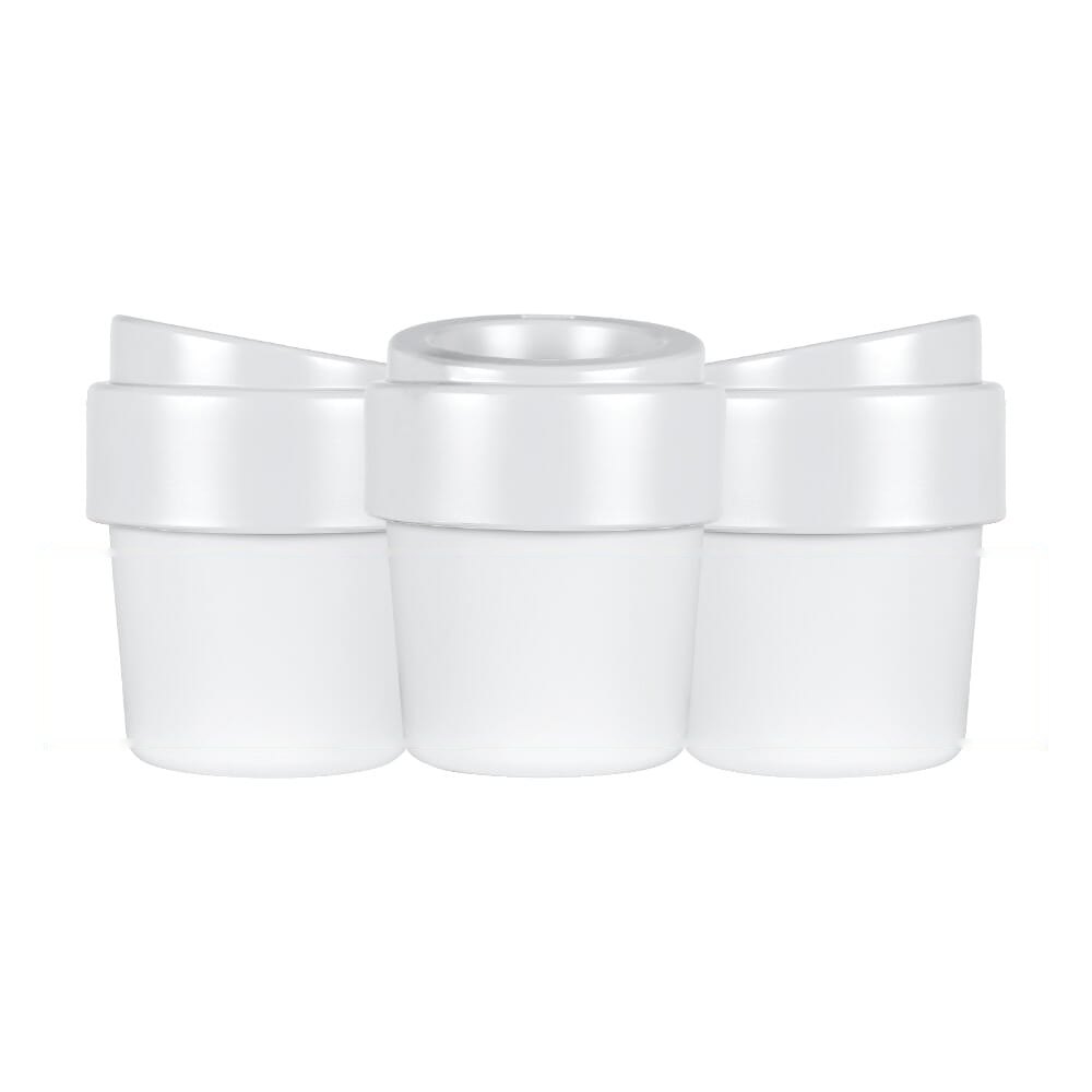 Koffiebeker Hot-but-cool met deksel 240ml — drukvlak drinkbeker rondom