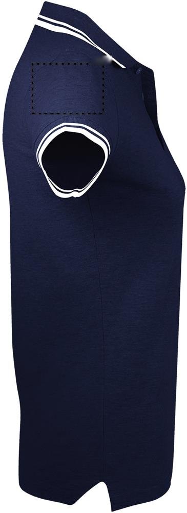 PASADENA WOMEN - PASADENA dames polo 200g — drukvlak rechterarm