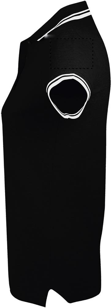 PASADENA WOMEN - PASADENA dames polo 200g — drukvlak linkerarm