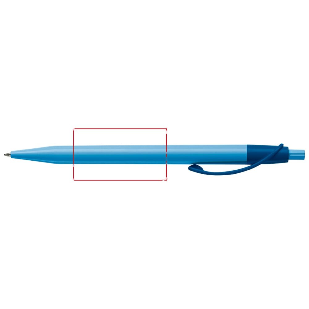 Balpen Cosmo combi — drukvlak 270 graden van de clip