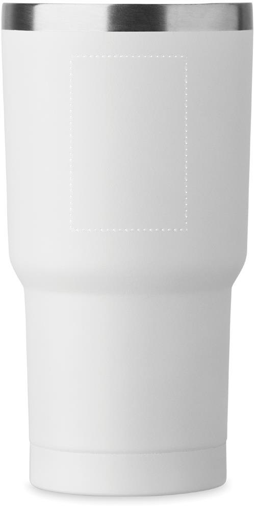 SUM - Dubbelwandige beker 500ml — drukvlak voorzijde boven