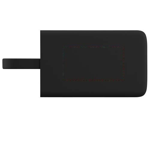 SCX.design P05 emergency 1000mah powerbank met oplichtend logo — drukvlak voorzijde