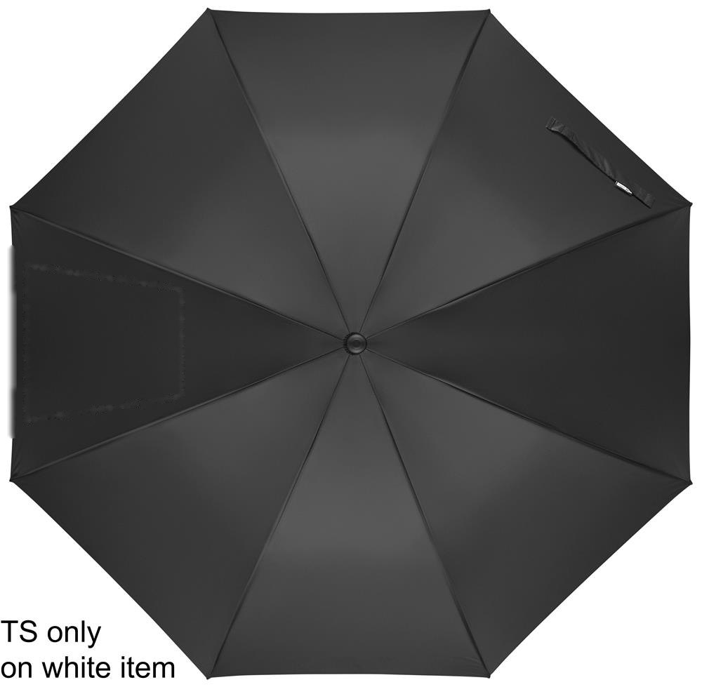 LLUVIA - 27 inch windbestendige paraplu — drukvlak linker paneel