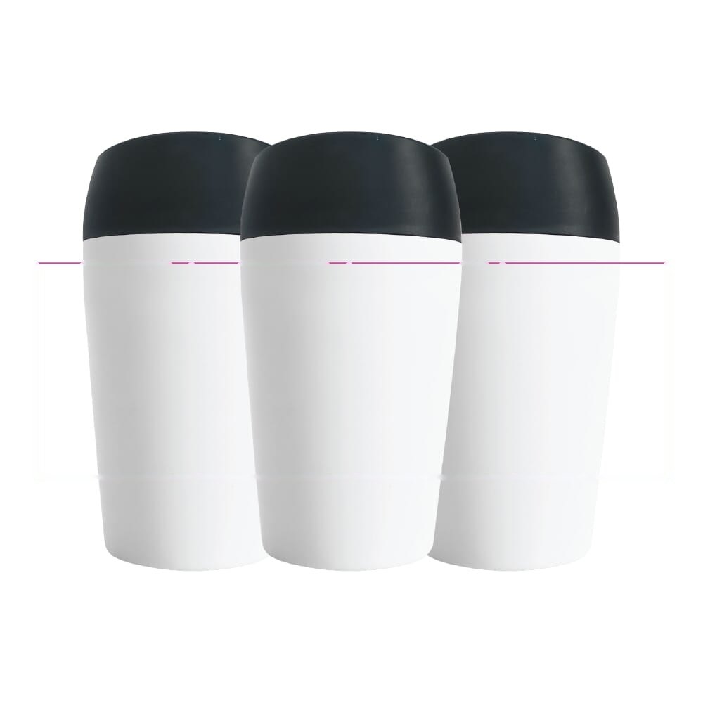 Sagaform Loke dubbelwandige mok gekleurde Coating 240ml — drukvlak rondom