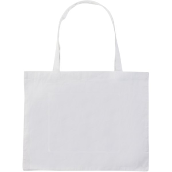 Impact AWARE ™ gerecycled katoenen shopper 145gsm — drukvlak artikel voorzijde